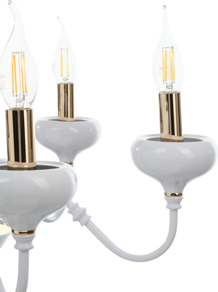 Изображение товара Люстра BayerLux Флоренция 10352955 (белый/золото)