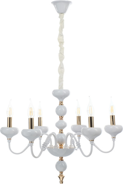 Изображение товара Люстра BayerLux Флоренция 10352955 (белый/золото)