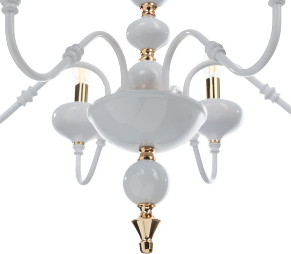 Изображение товара Люстра BayerLux Флоренция 10352955 (белый/золото)