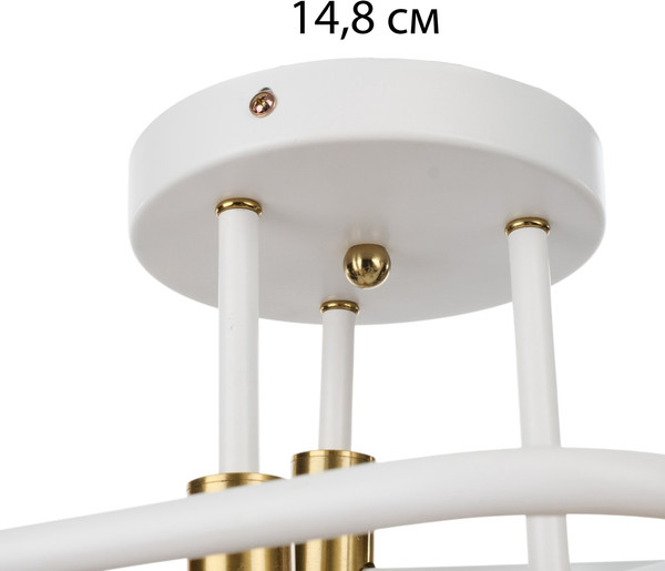 Изображение товара Люстра BayerLux Сайрус 10386025 (белый/золото)