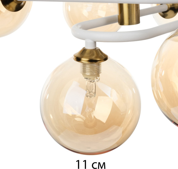 Изображение товара Люстра BayerLux Сайрус 10386025 (белый/золото)