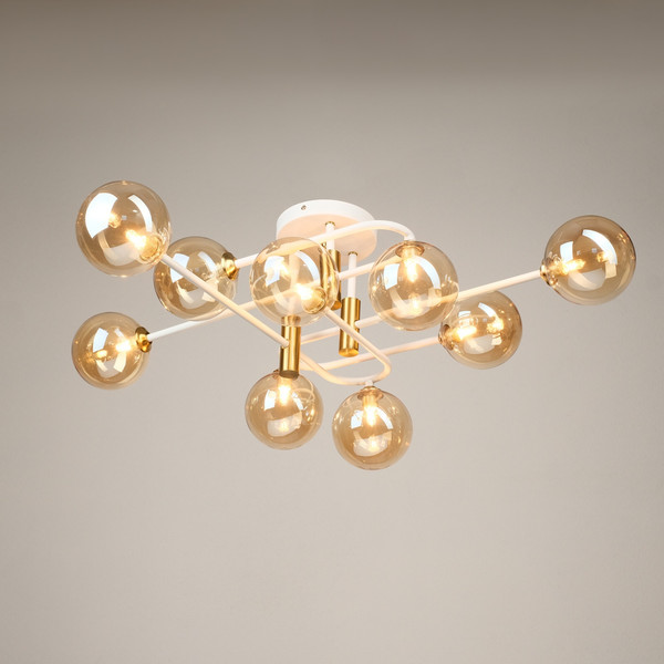 Изображение товара Люстра BayerLux Сайрус 10386025 (белый/золото)