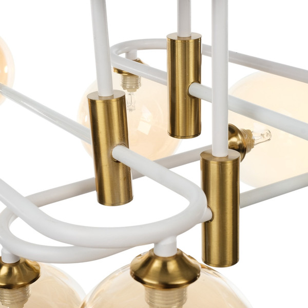 Изображение товара Люстра BayerLux Сайрус 10386025 (белый/золото)
