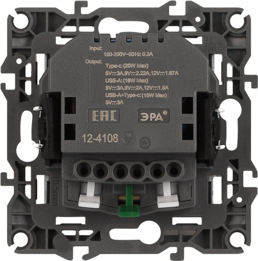 Изображение товара Розетка ЭРА 12-4108-03 / Б0067716 (алюминий)