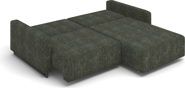 Изображение товара Диван угловой Rivalli Уолтер УП 1000 + 1000 (Elle Forest/черный муар)