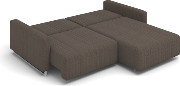 Изображение товара Диван угловой Rivalli Уолтер УП 1000 + 1000 (Charlie Chocolate/полиалюминий)