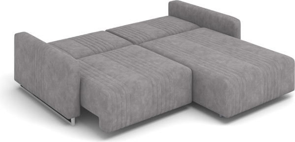 Изображение товара Диван угловой Rivalli Уолтер УП 1000 + 1000 (Tango Pebble/полиалюминий)
