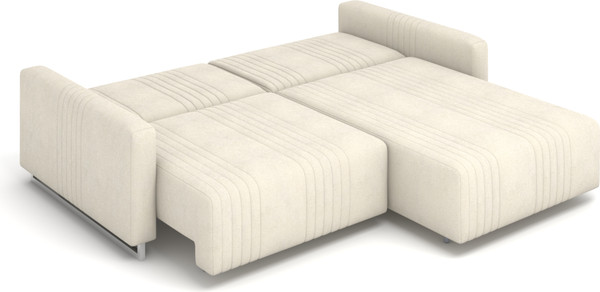 Изображение товара Диван угловой Rivalli Уолтер УП 1000 + 1000 (Elle Blonde/полиалюминий)