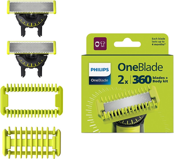 Изображение товара Набор насадок для электробритвы Philips OneBlade QP624/50