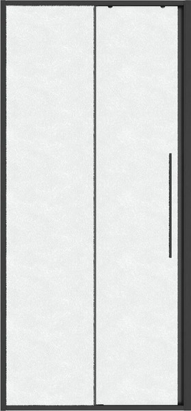 Изображение товара Душевая дверь Niagara Nova NG-34-L13CHGR 130x195 (графит/шиншилла стекло)