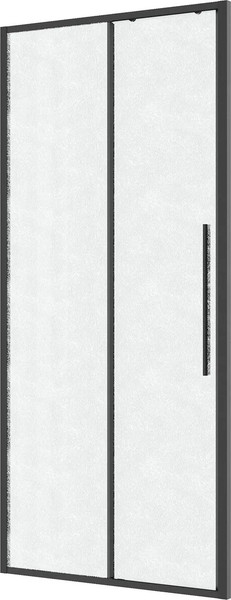 Изображение товара Душевая дверь Niagara Nova NG-34-L11CHGR 110x195 (графит/шиншилла стекло)