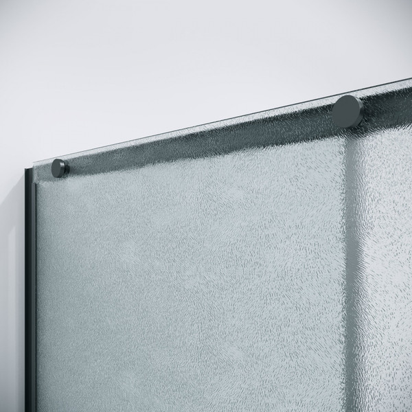 Изображение товара Душевая дверь Niagara Nova NG-34-L10CHGR 100x195 (графит/шиншилла стекло)