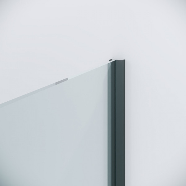 Изображение товара Душевая дверь Niagara Nova NG-34-11AGR 110x195 (графит/прозрачное стекло)