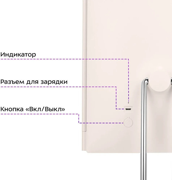 Изображение товара Зеркало косметическое Kitfort КТ-4120