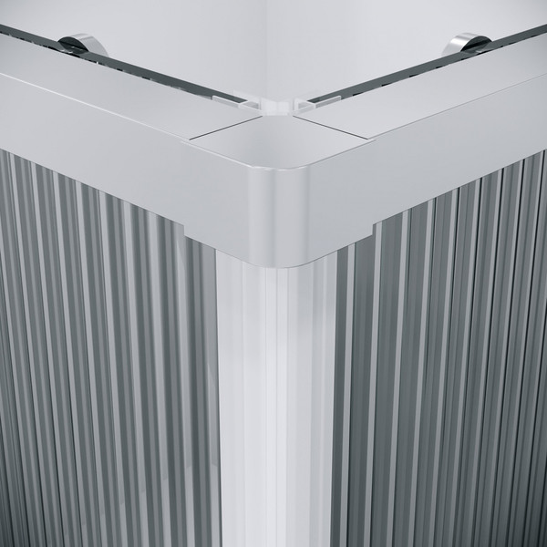 Изображение товара Душевой уголок Niagara Nova NG-4623-34 90x90x195 (хром/рифленое стекло)