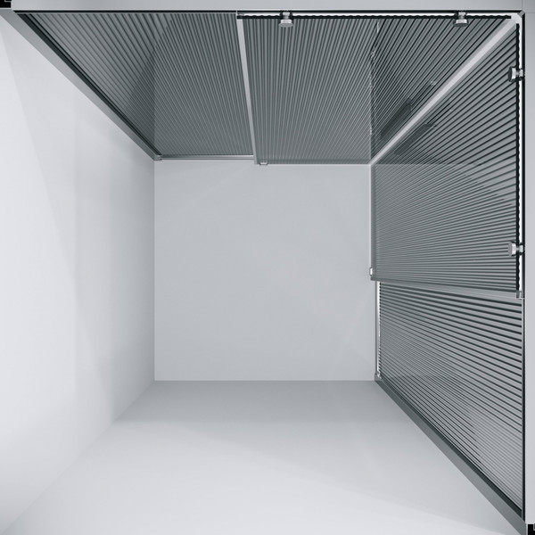 Изображение товара Душевой уголок Niagara Nova NG-4624-34 100x100x195 (хром/рифленое стекло)