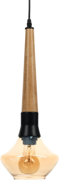 Изображение товара Потолочный светильник BayerLux Джон 10531007 (черный/коричневый)