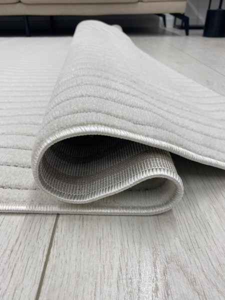 Изображение товара Ковер Radjab Carpet Сканди Сизаль Прямоугольник 10980A / 13057RK (2.4x3.4, Cream/Cream)