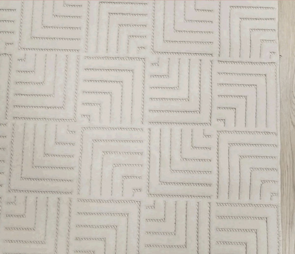 Изображение товара Ковер Radjab Carpet Сканди Сизаль Прямоугольник 10658A / 12285RK (2x2.9, Krem/Krem)