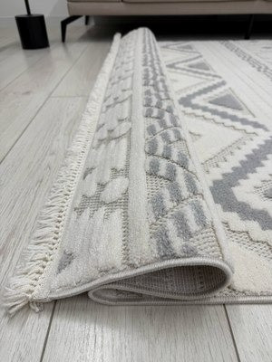 Изображение товара Коврик Radjab Carpet Поло Прямоугольник PL 273 / 12466RK (1.2x1.8, Cream Grey)