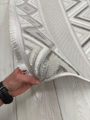 Изображение товара Коврик Radjab Carpet Моника Прямоугольник MC 357A / 12586RK (1.2x1.8, Beige)