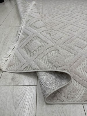 Изображение товара Коврик Radjab Carpet Поло Прямоугольник EN 268 / 12454RK (0.8x1.5, Beige)
