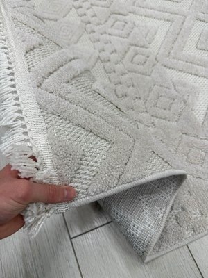 Изображение товара Коврик Radjab Carpet Поло Прямоугольник EN 268 / 12454RK (0.8x1.5, Beige)