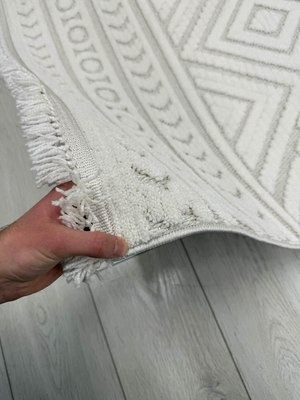 Изображение товара Коврик Radjab Carpet Поло Прямоугольник PL 234 / 12448RK (0.8x1.5, Cream)