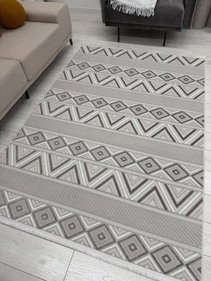 Изображение товара Коврик Radjab Carpet Моника Прямоугольник MC 357A / 12578RK (0.8x1.5, Beige)