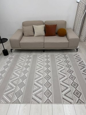 Изображение товара Коврик Radjab Carpet Моника Прямоугольник MC 357A / 12578RK (0.8x1.5, Beige)
