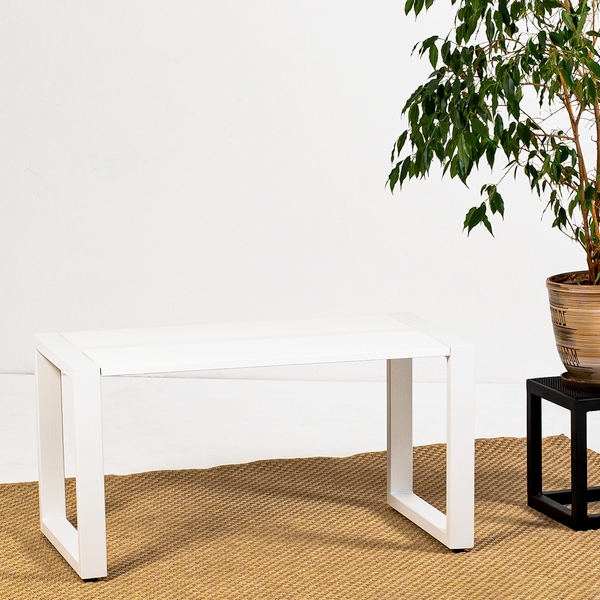 Изображение товара Журнальный столик Millwood Лофт СТ-2/L 95x50x46 (белый/металл белый)