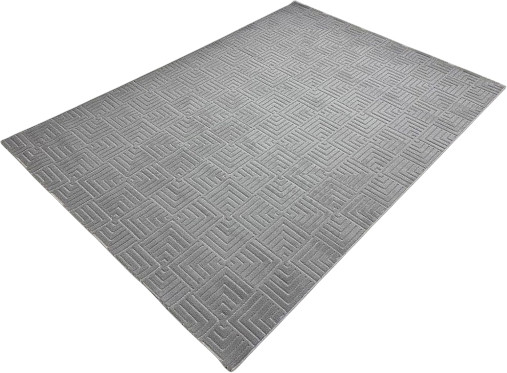 Изображение товара Ковер Radjab Carpet Сканди Сизаль Прямоугольник 10658A / 13037RK (1.6x3, Grey/Grey)