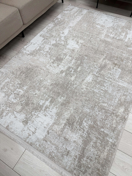 Изображение товара Ковер Radjab Carpet Аврелия Прямоугольник MR112A / 12421RK (0.8x1.5, Cream)