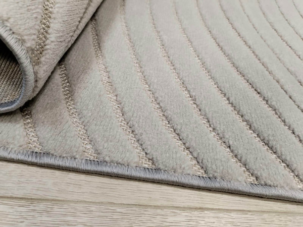 Изображение товара Ковер Radjab Carpet Сканди Сизаль Овал 10937B / 12280RK (1.6x3, Grii/Grii)