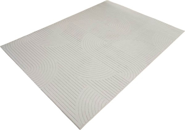 Изображение товара Ковер Radjab Carpet Сканди Сизаль Прямоугольник 10949A / 12213RK (0.8x1.5, Krem/Krem)