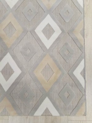 Изображение товара Коврик Radjab Carpet Сканди Сизаль Прямоугольник 10948A / 12208RK (0.8x1.5, Grii/Grii)