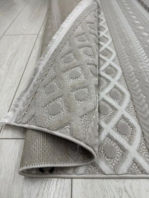 Изображение товара Ковер Radjab Carpet Моника Прямоугольник MC 385A / 12591RK (1.6x2.3, Light Beige)