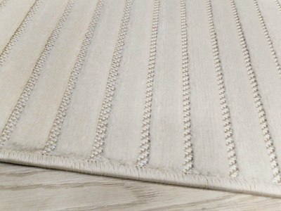 Изображение товара Коврик Radjab Carpet Сканди Сизаль Прямоугольник 10935A / 12193RK (0.8x1.5, Krem/Krem)