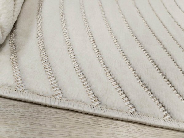 Изображение товара Коврик Radjab Carpet Сканди Сизаль Прямоугольник 10937B / 12243RK (0.8x1.5, Krem/Krem)
