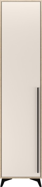 Изображение товара Шкаф-пенал Памир Ева 500 1С (сатин)