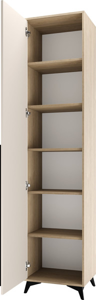 Изображение товара Шкаф-пенал Памир Ева 500 1С (сатин)