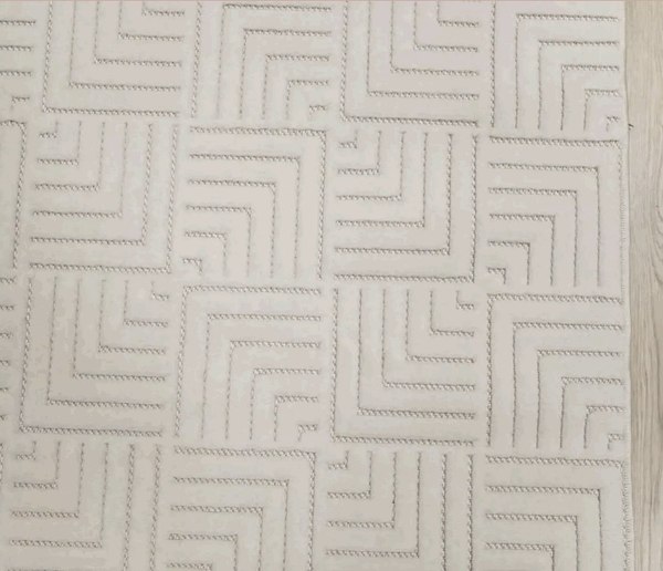 Изображение товара Ковер Radjab Carpet Сканди Сизаль Прямоугольник 10658A / 12286RK (1.6x2.3, Krem/Krem)