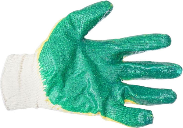 Изображение товара Перчатки защитные Лакра Двойной облив 100