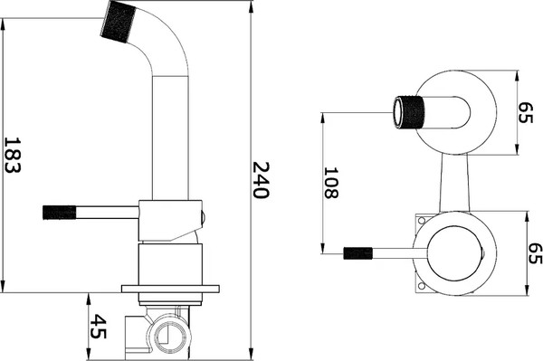 Изображение товара Смеситель Vieir V403513F