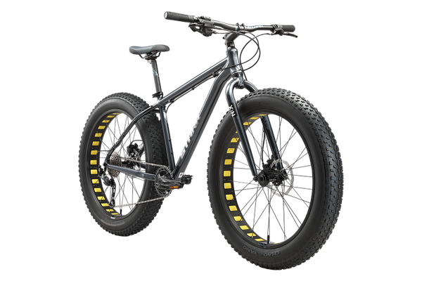 Изображение товара Велосипед STARK Fat 26.3 2025 (S/16, темно-серый/серебристый металлик)