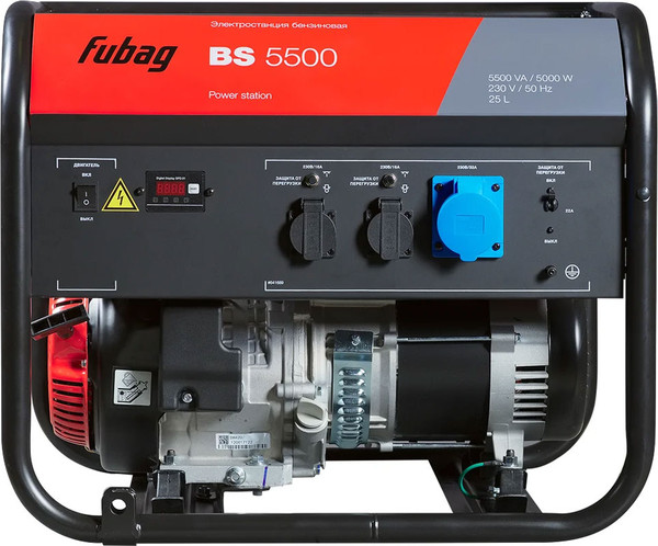 Изображение товара Бензиновый генератор Fubag BS 5500 (646278)