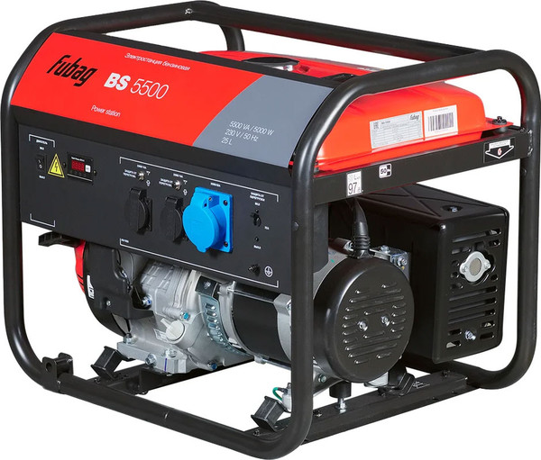 Изображение товара Бензиновый генератор Fubag BS 5500 (646278)