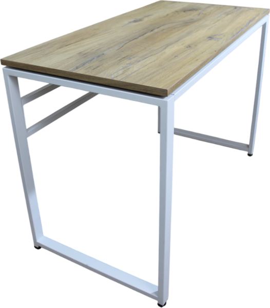 Изображение товара Письменный стол Allerd Rion 110x55 / 2040110600 (белый муар/дуб нокс)