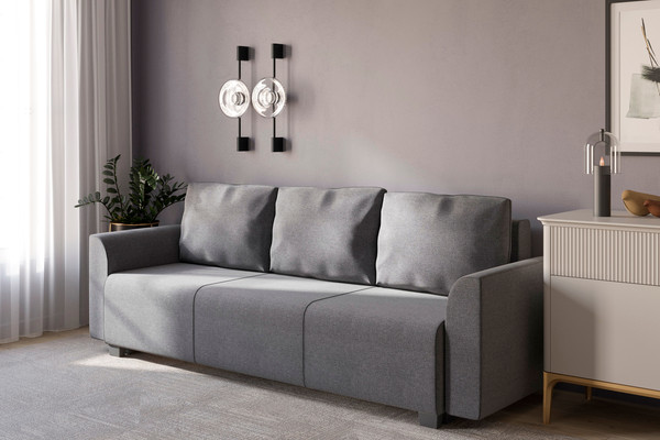 Изображение товара Диван Mio Tesoro Садетта SB3 (Twist 20 Dk Grey)