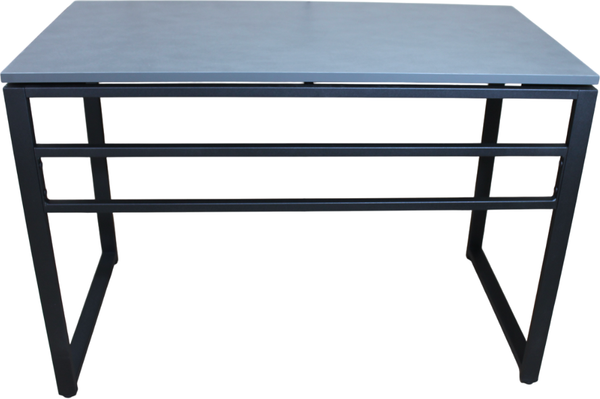 Изображение товара Письменный стол Allerd Rion 110x55 / 2040210700 (черный муар/металл бруклин)